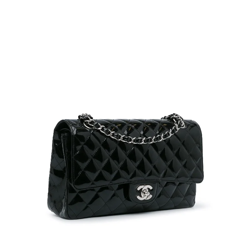 Chanel Medium Classic Patent Double Flap (YMfskG)