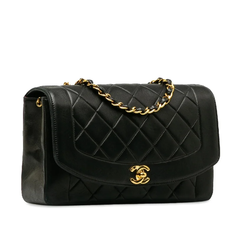 Chanel Medium Lambskin Diana Flap (CKvSGc)