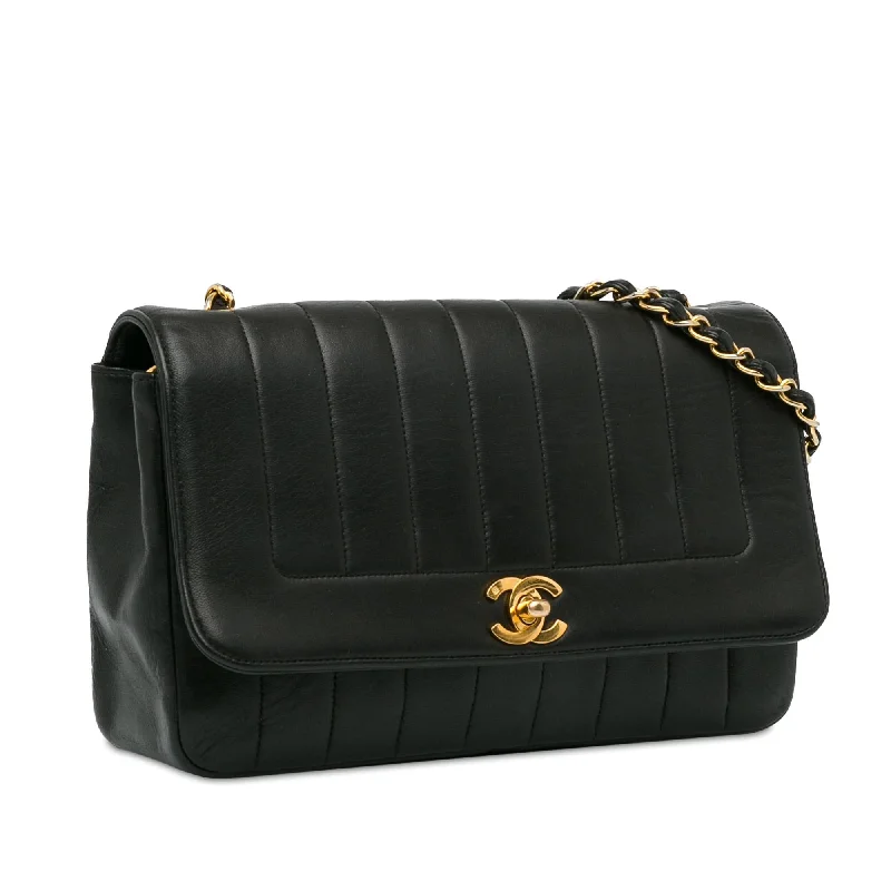 Chanel Medium Lambskin Vertical Border Flap (9mygPC)