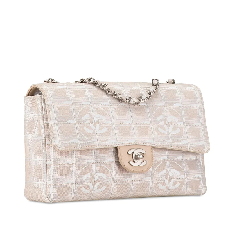 Chanel Medium New Travel Line Classic Single Flap (TkRuDA)