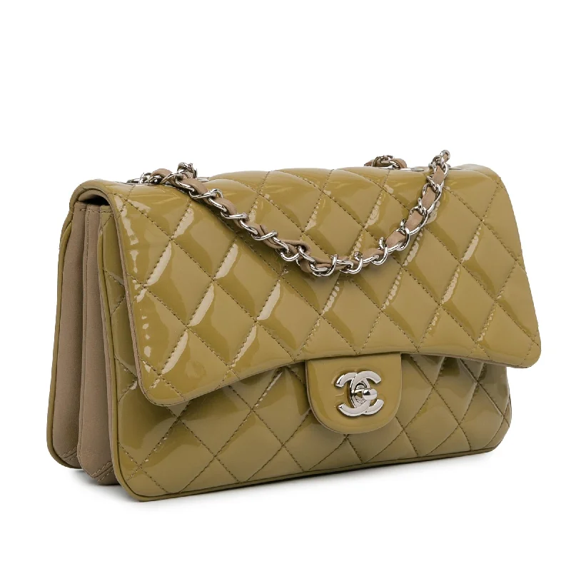 Chanel Medium Patent 3 Accordion Flap (PxIozj)