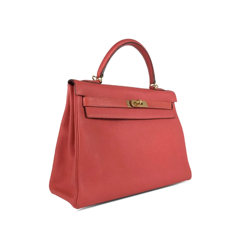 HERMES 2014 Togo Kelly Retourne 32 Satchel