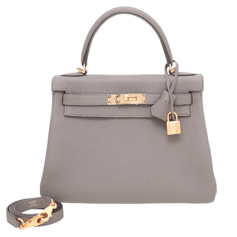 Hermes Etain Togo Etourne Kelly 28 Bag