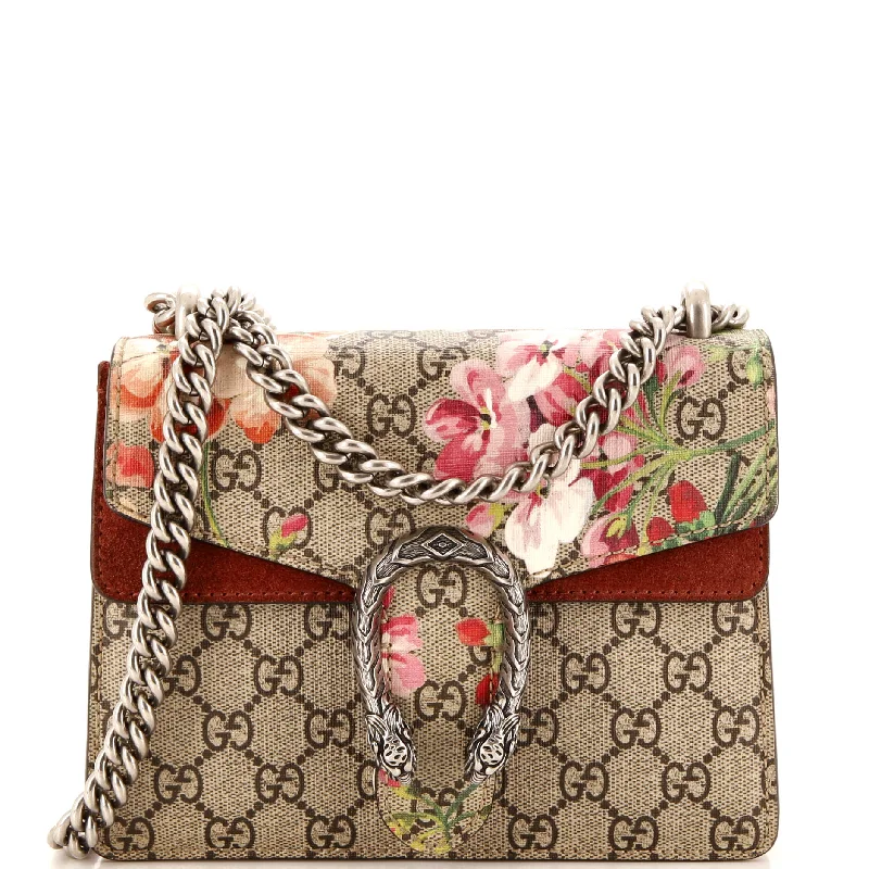 Dionysus Bag Blooms Print GG Coated Canvas Mini