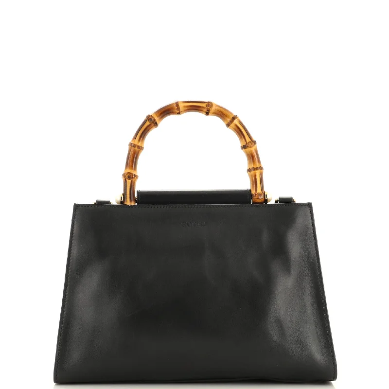 Nymphaea Top Handle Bag Leather Small