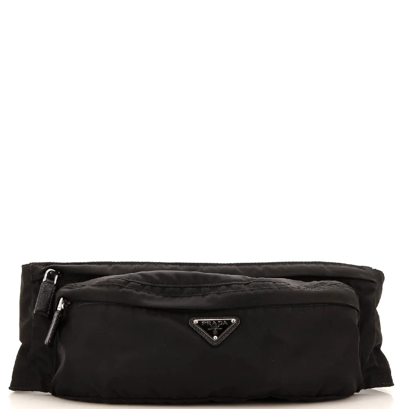 Zip Waist Bag Tessuto Medium